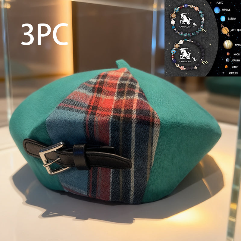 British-style Casual Painter Hat That Is Versatile And Can Show Off Your Face