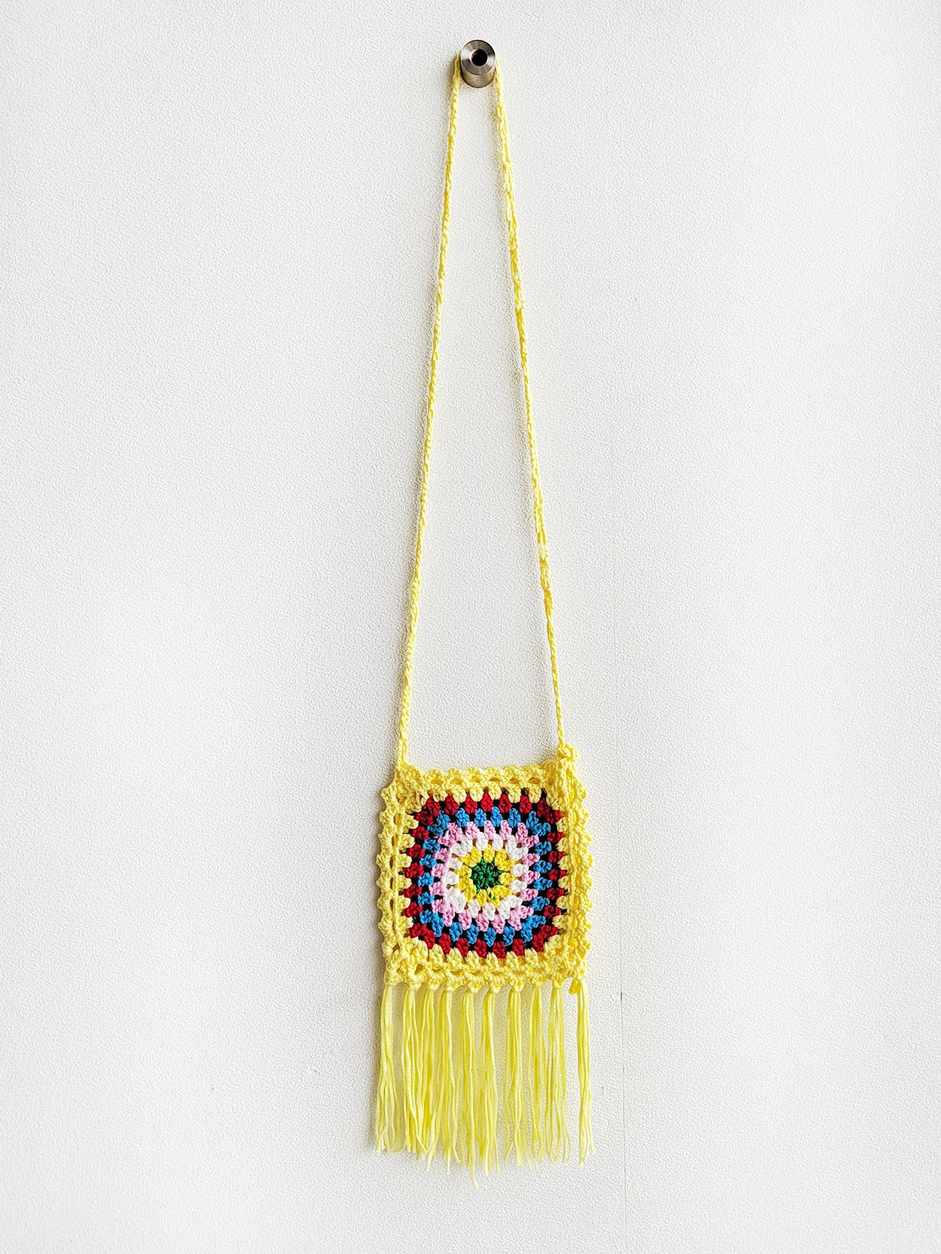 Single Shoulder Handbag With Pure Hook