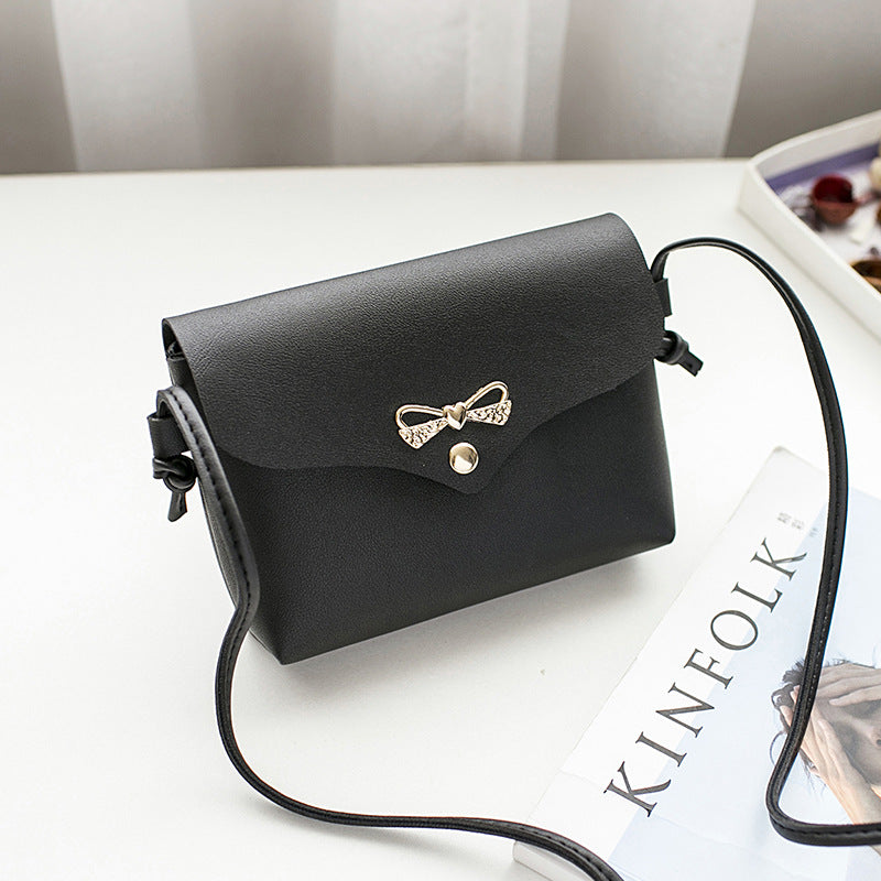 Mid-length Women's Bow Shoulder Messenger Bag
