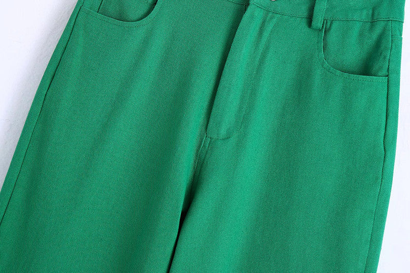 High-rise Wide-leg Jeans
