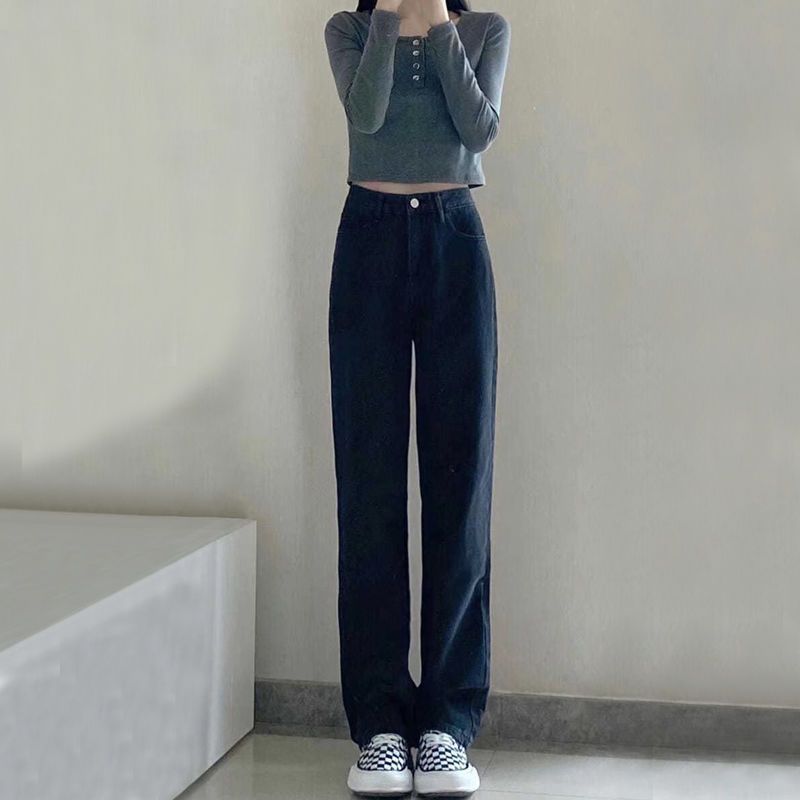 Loose Casual Wide Leg Mop Pants