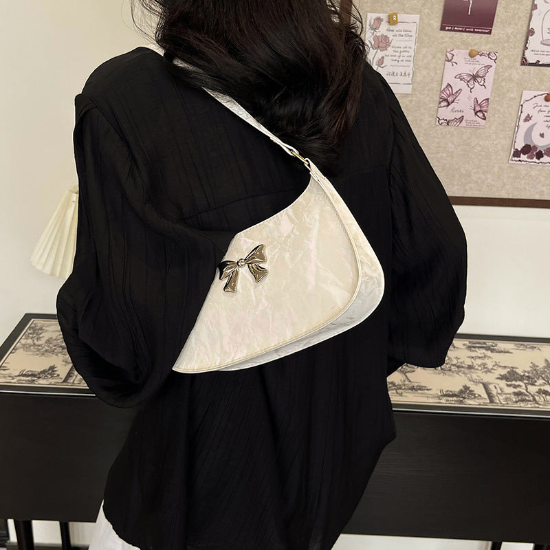Ensfarvet trendy design med særlige interesser Butterfly Fashion Skuldertaske