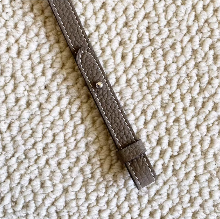 Genuine Leather Women's Bag Strap Accessories Replacement Spaghetti Strap