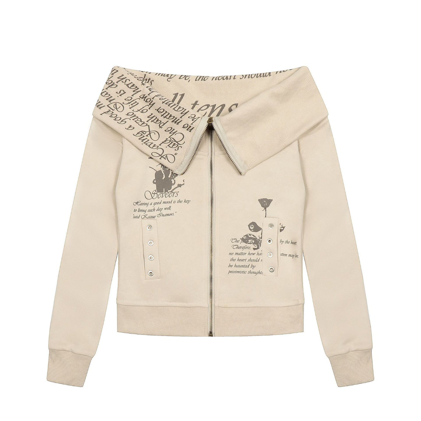 Retro Hot Girl Personalized Patterns Design Sweater Cardigan