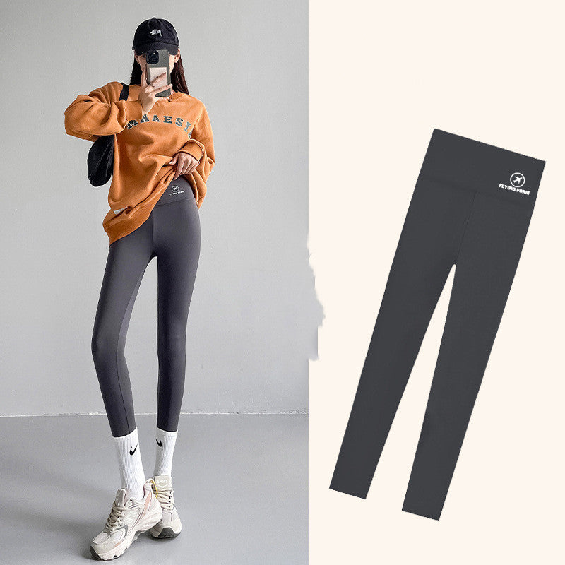 Women's Fashion Personality Fleece Shark Leggings