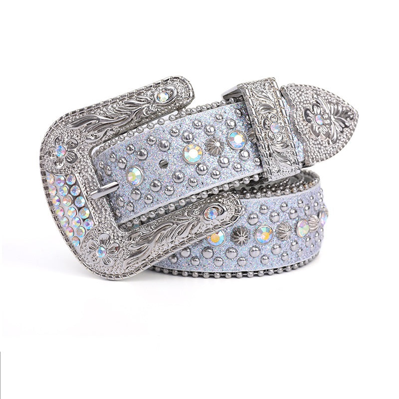 Fashionable And Fashionable Women's Rhinestone Belt