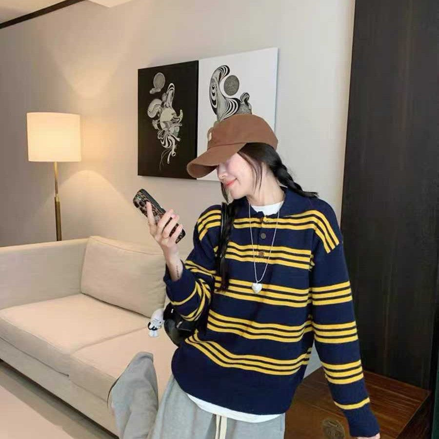 Loose All-matching Youthful-looking Sweater For Women