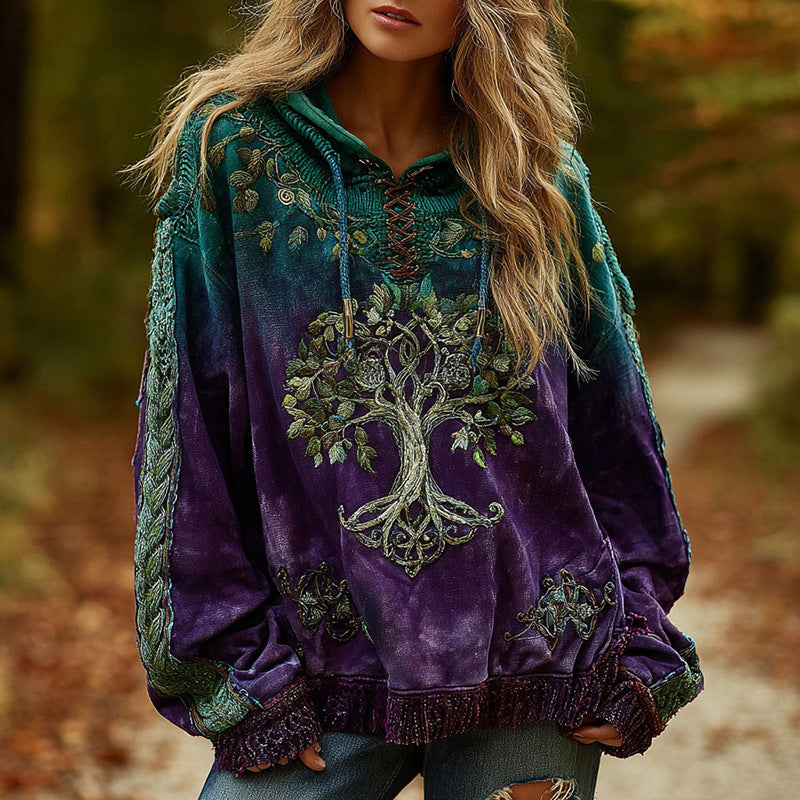 Casual Drop Shoulder 3D Digital Women's Printed Wear