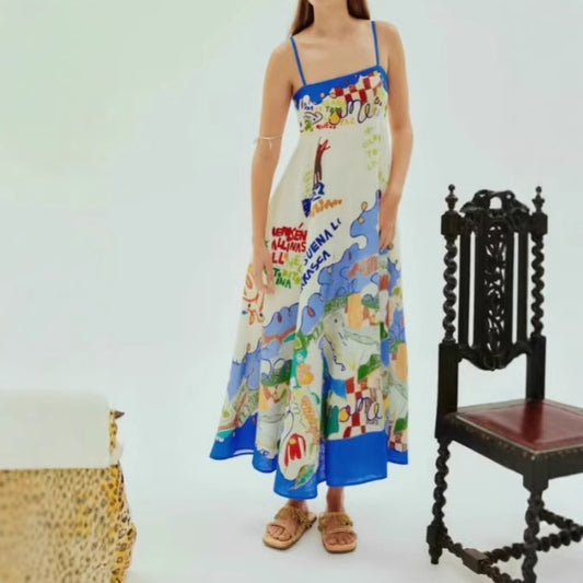 Summer Best-Selling Printed Womens Skirt For Ladies