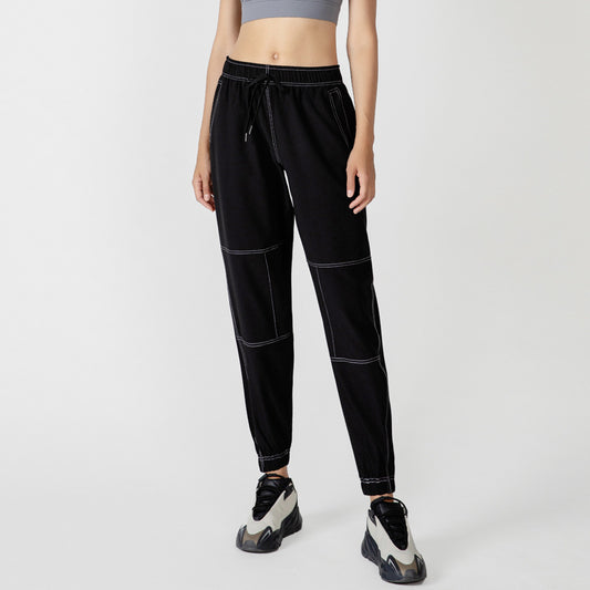 Casual Sports Pants Female Loose Tappered Slimming Ins Trendy Fitness