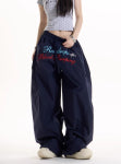 American Retro Hot Girl Wide-leg Casual Pants