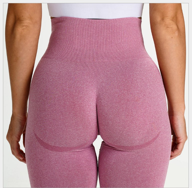 Explosive European And American Peach Hip Fitness Pants High Waist Stretch Tight Yoga Pants