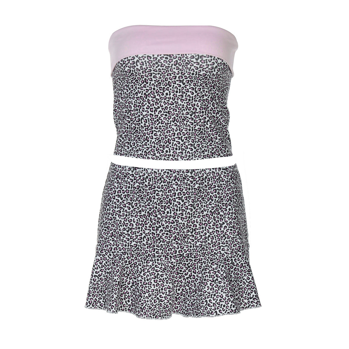 Lapel Bustier Bodycon Versatile Short Skirt Set For Women