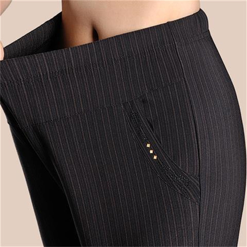 Women's Middle-aged And Elderly Spring And Autumn Trousers