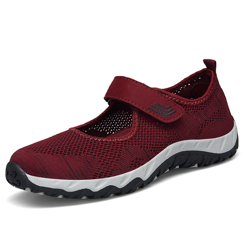 Velcro-modetrend sportssko til ældre