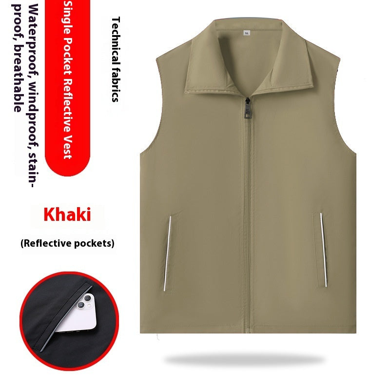 High-end Vest Outdoor Reflective Vest Overalls
