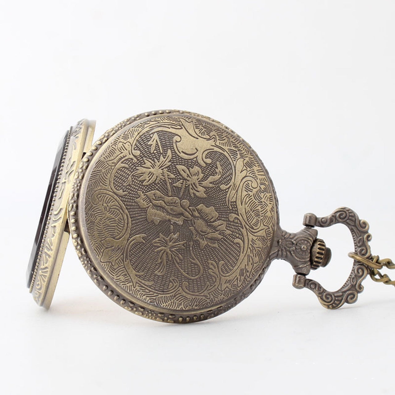 Exquisite Pocket Watch Train Series Suitable For The Elderly And Children