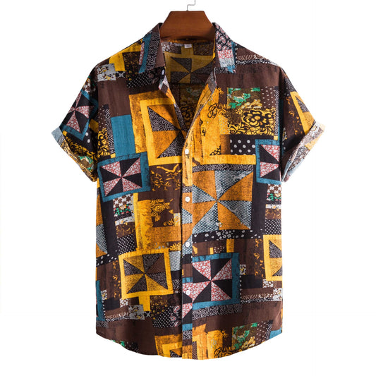 Men's Bamboo And Linen Shirt