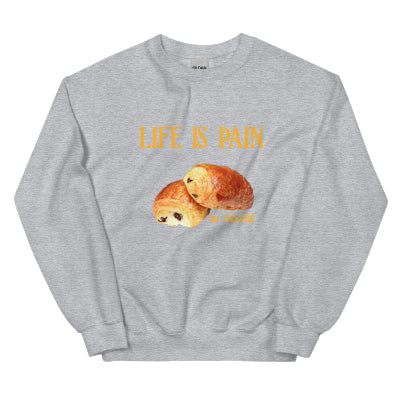 European American Fashion Floral Print Life Is Pain Round Neck Autumn And Winter Bottoming Long Sleeve