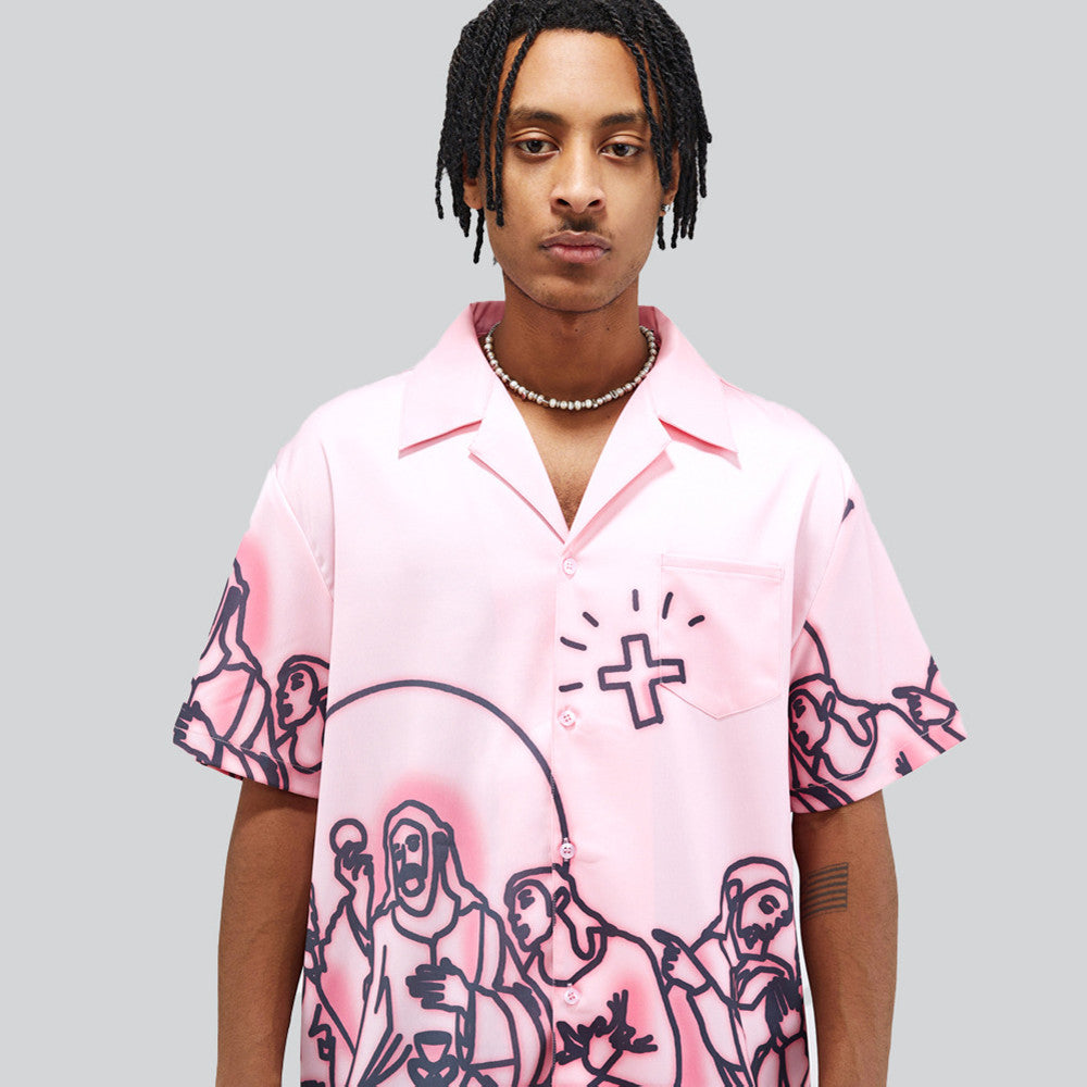 HD Digital Printing Short Sleeve
