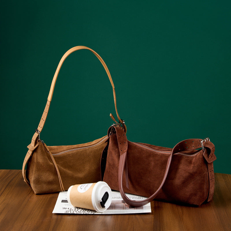 Versatile High-end Leather Crossbody Bag For Women