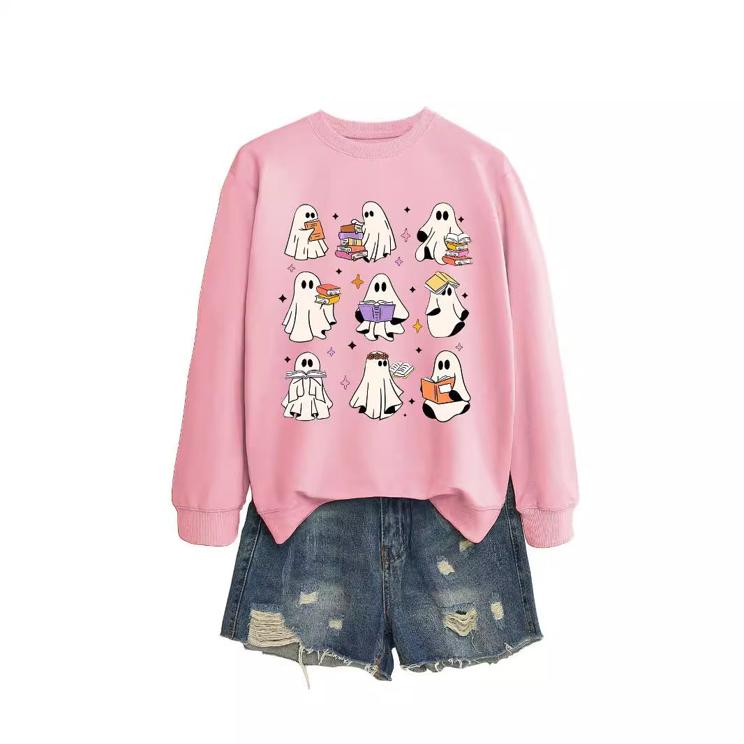 Reading Printed Sweater For Women