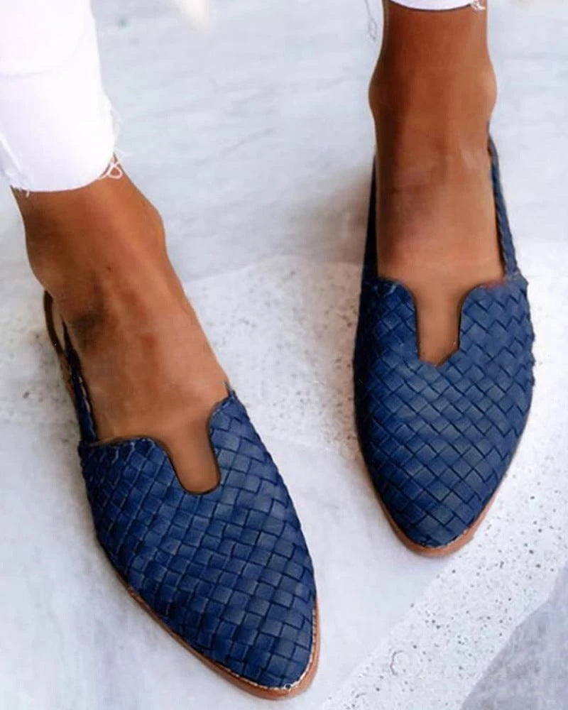 Womens Plus Size Flat Low Heel Sandals