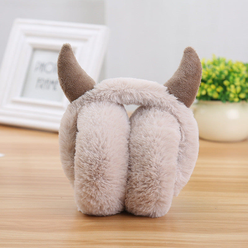 New Foldable Horn Earmuffs Retractable For Men And Women