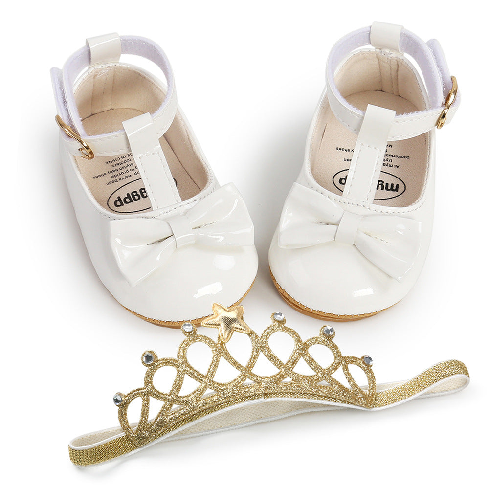 Baby Fashion Casual Solid Color Soft-soled Toddler Shoes