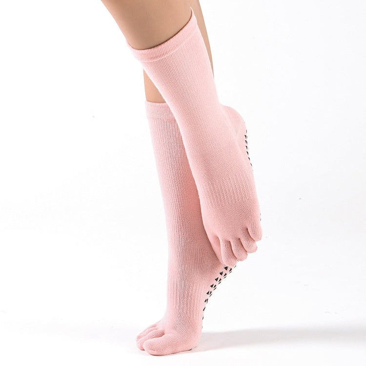 Yoga Socks Over The Knee Full Finger Half Finger Long Tube