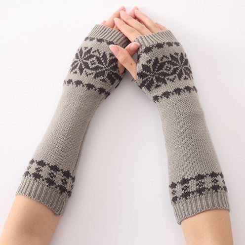 Men's And Women's Knitted Wool Warm Gloves