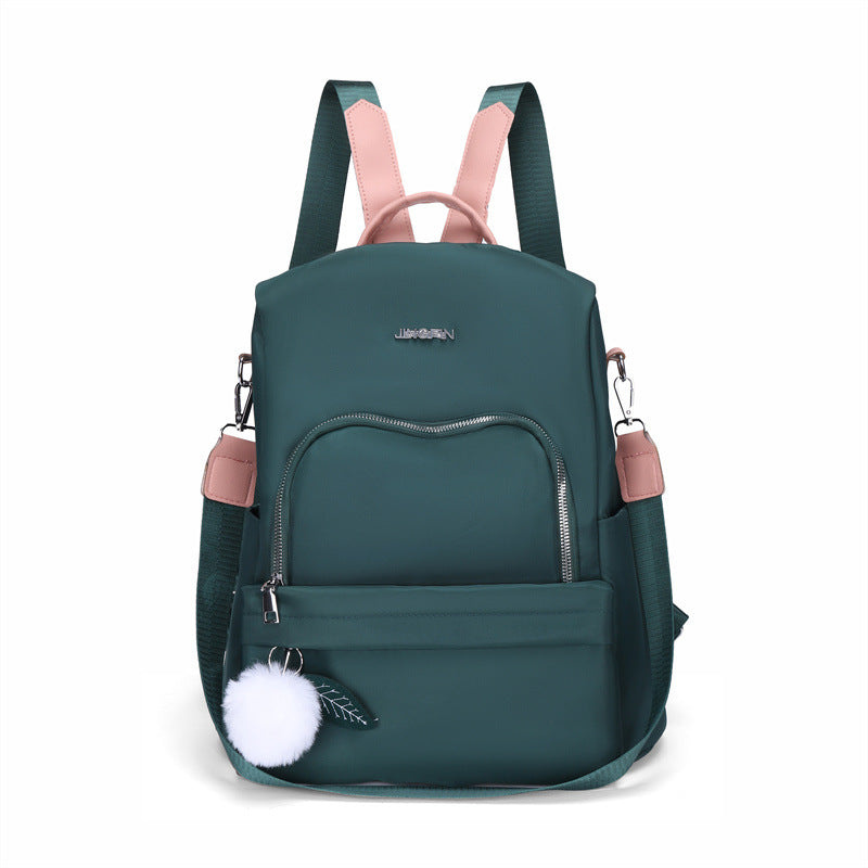 Women's Fashion Simple Oxford Cloth Large Capacity Shoulder Bag