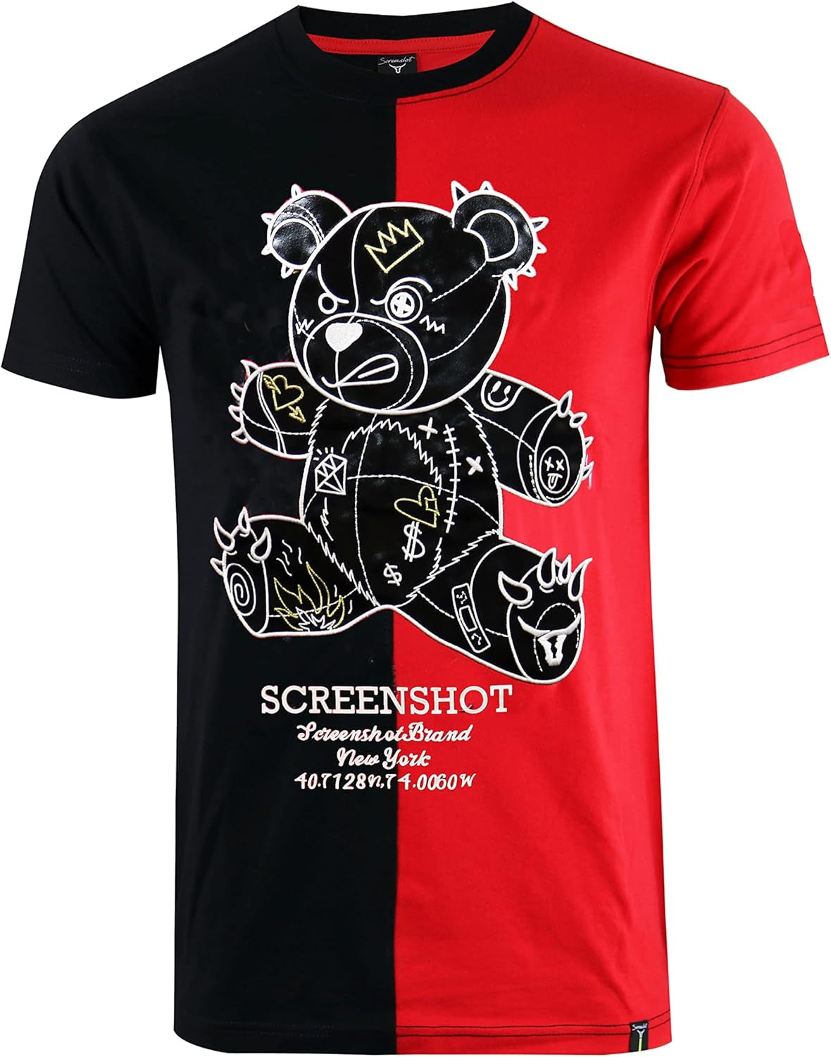 -1202-SS-2 Mens Hipster Hip-Hop Premium Urban Streetwear Latest Animation Fashion T-Shirts