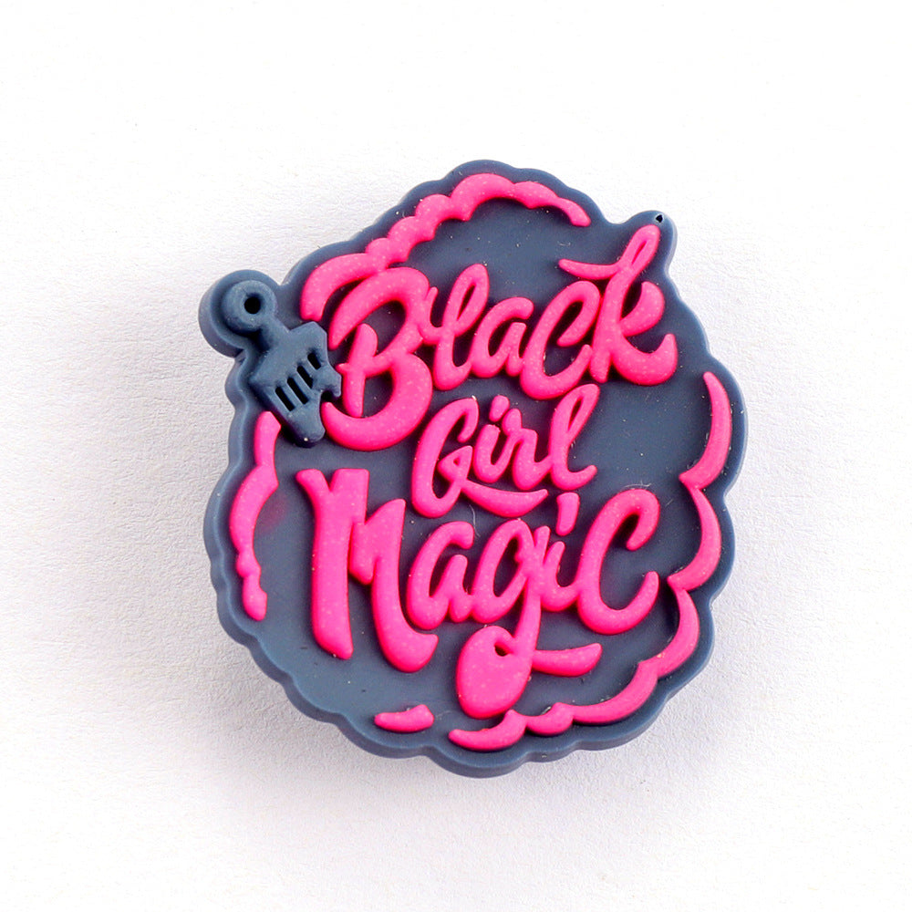 Charms Tilbehør Black Lives Matter BGM BLM Dollar Skodekoration