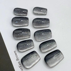 Women's Handmade Cat's Eye Wear Nail Tip