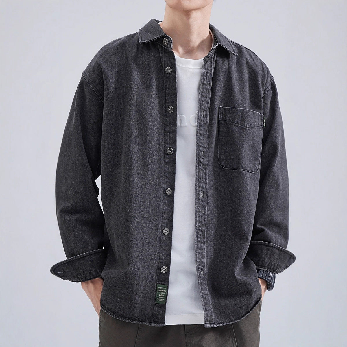 Fashion Brand Loose Cargo Underwear Pu Shuai Casual Autumn Coat