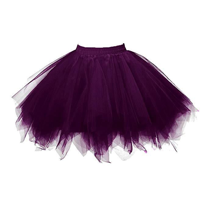 Half-length Pettiskirt Perform Dance Party Tulle Skirt Crinoline