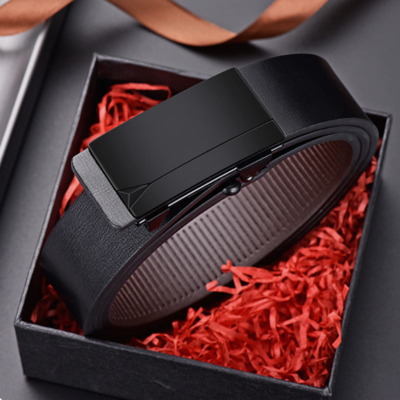 Toothless Automatic Buckle Business Men's Belt