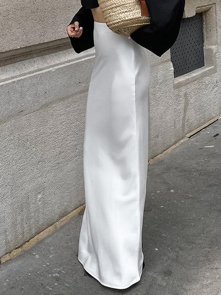 Women's Versatile Slim-fit High Waist Skirt