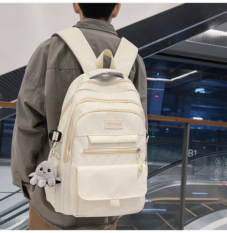 Simple Large Capacity Travel Backpack For Women Casual Japanese