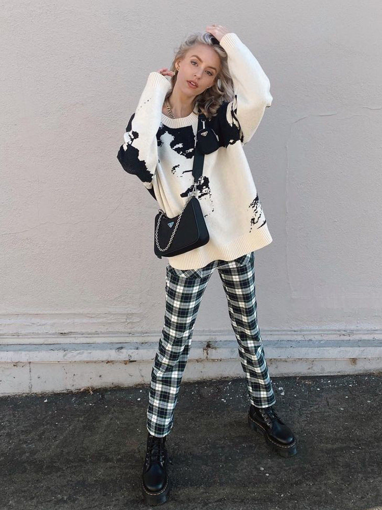 Retro Fried Street Lazy High-grade Sweater