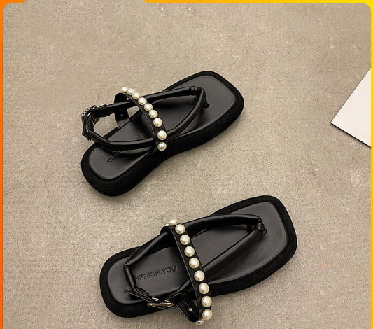 Women's Summer New Style Flat Flip Flops Sandals