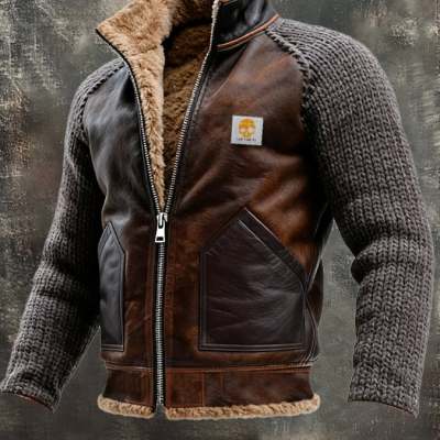 Multicolor Solid-color Digitally Printed Jacket
