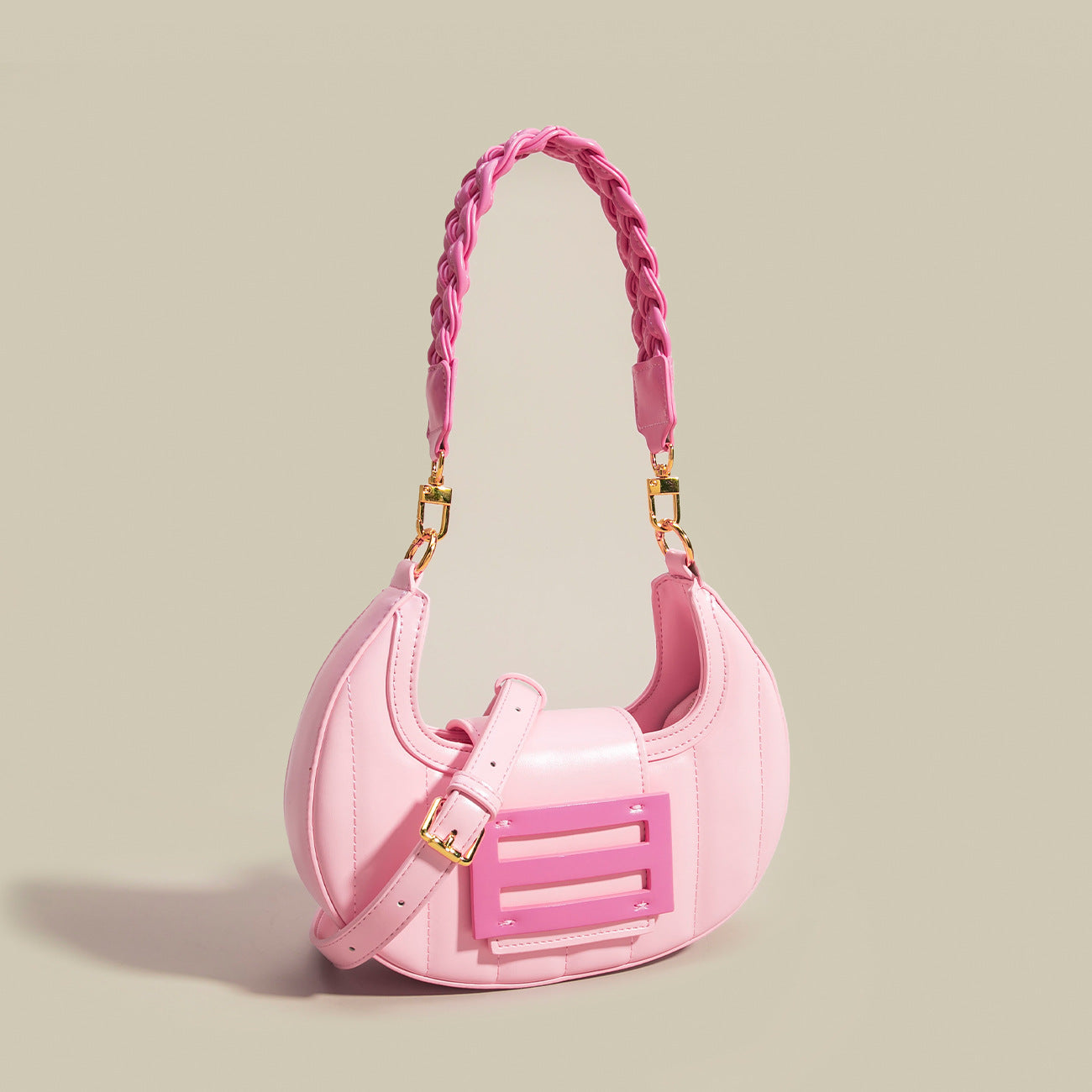 Small Group Design  Underarm Bag Female Crescent
