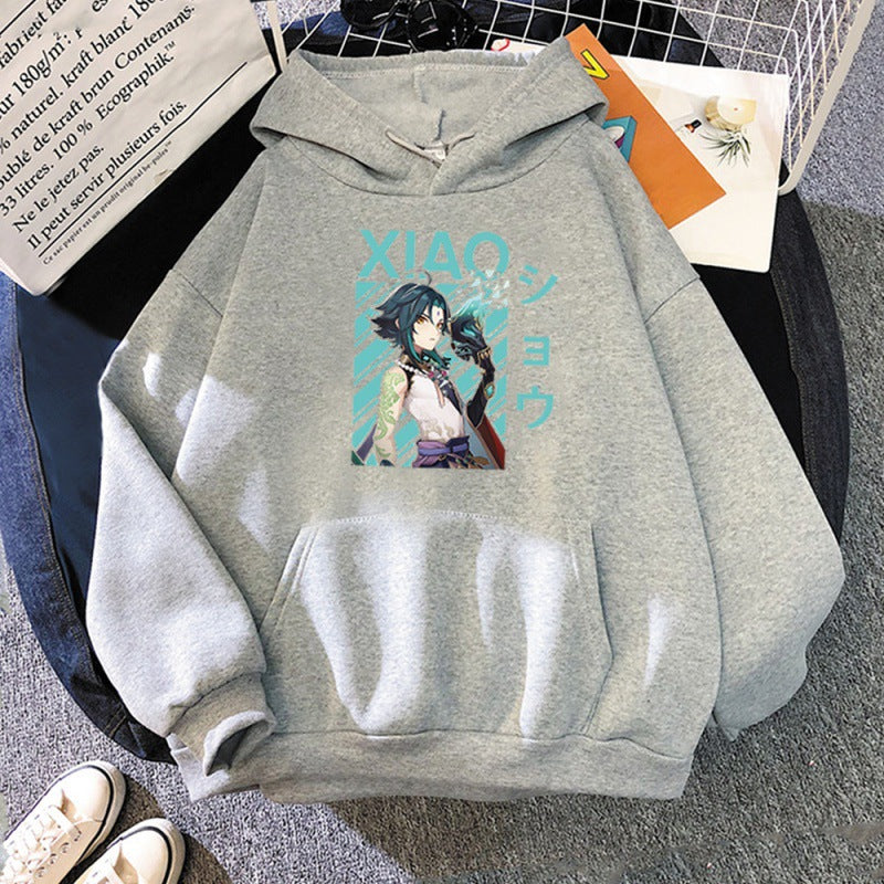 Couple Fleece Hooded Pullover Sweater