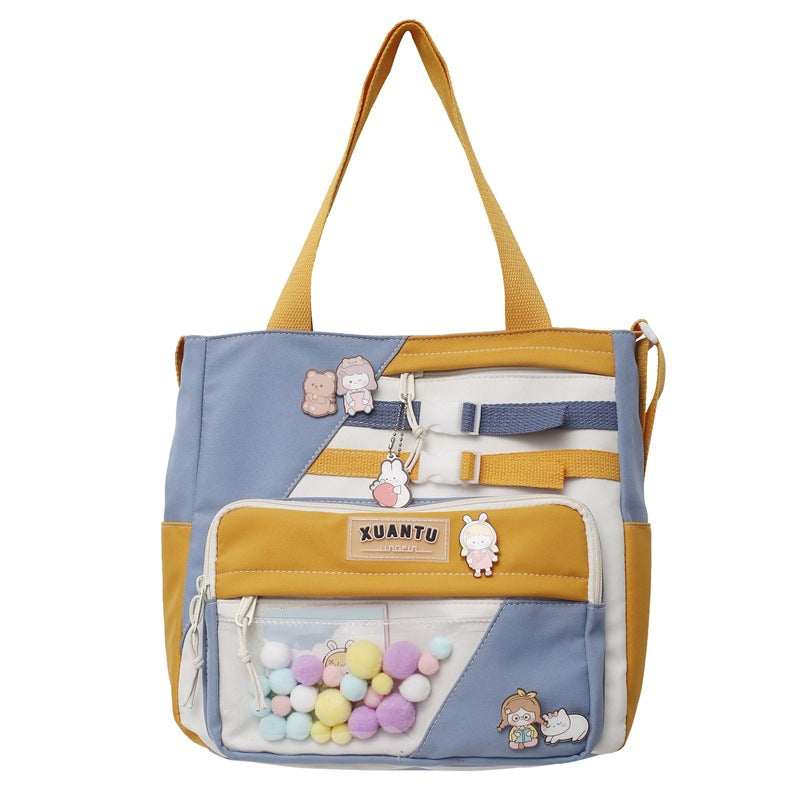 Tooling Style Japanese Casual Large-capacity Shoulder Bag
