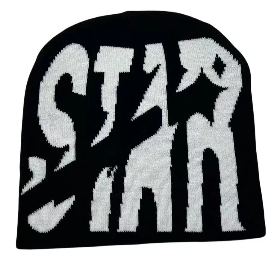 Y2g Knitted Hat Letter STAR Same Style