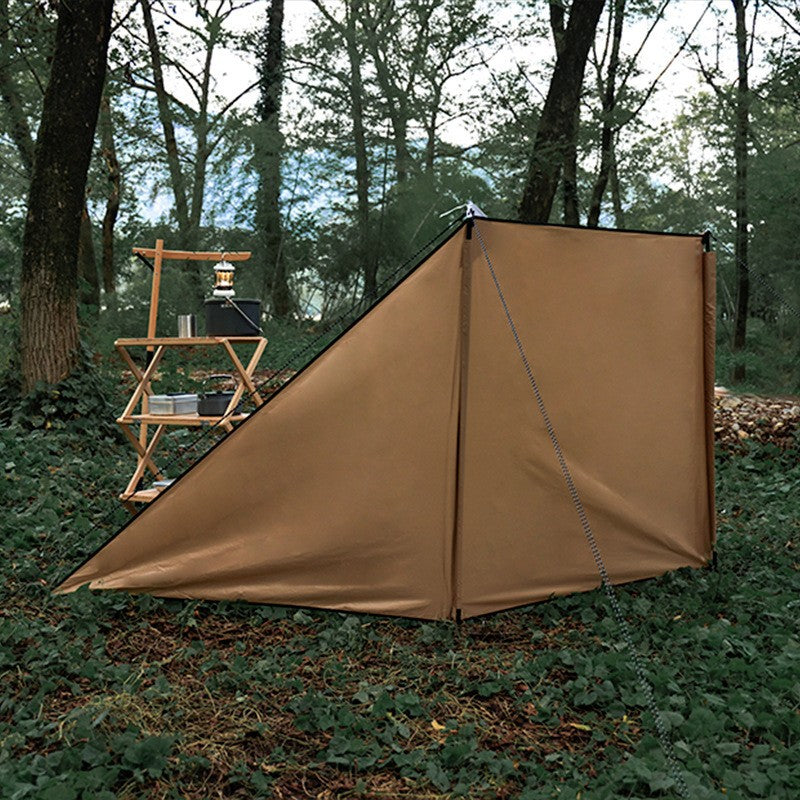 Udendørs Brændeovn Camping Skærm Array Skal Strand Vindskærm Telt