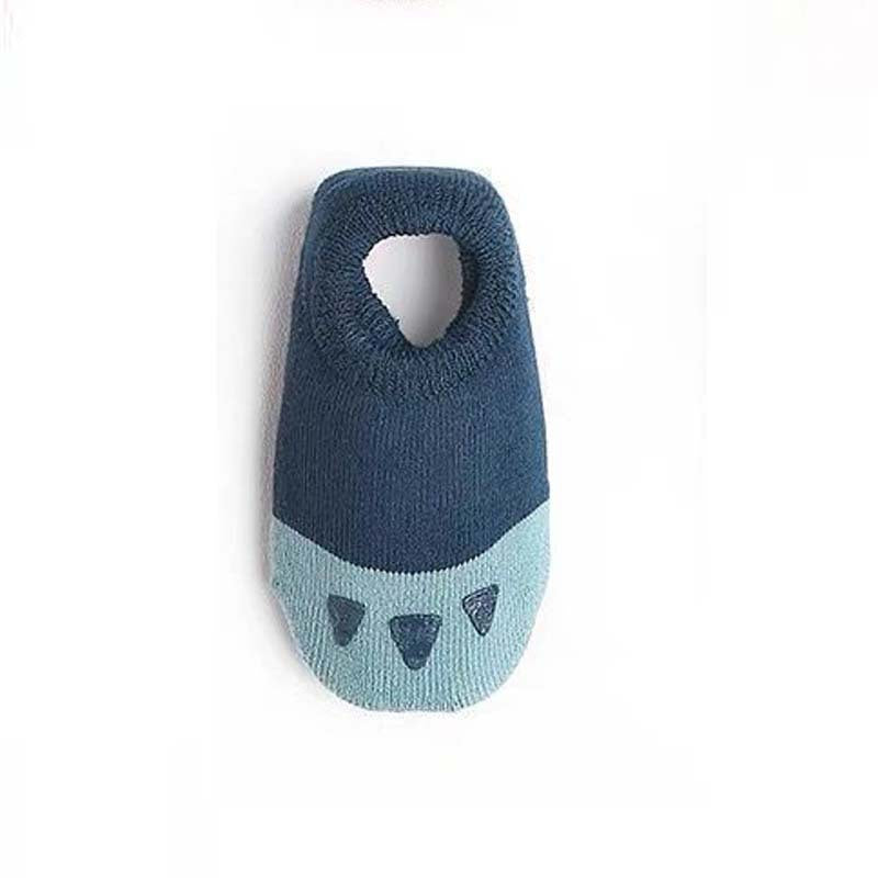 Autumn And Winter Terry Thickening Baby Floor Socks Cartoon Bear