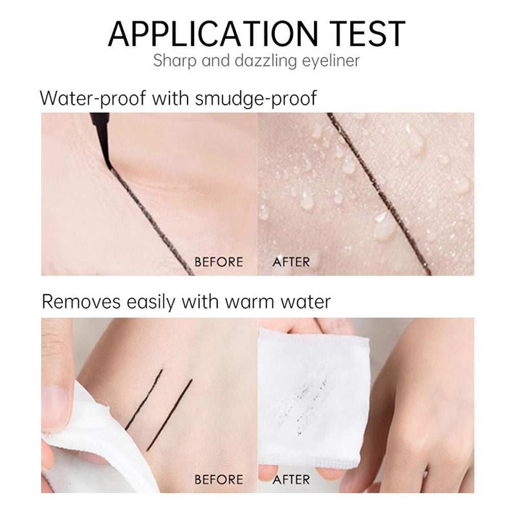 Color Liquid Eyelinerwaterproof Sweatproof Long-lasting And Smudge-proof
